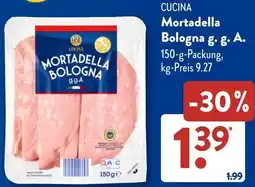 Aldi Süd CUCINA Mortadella Bologna g. g. A. Angebot