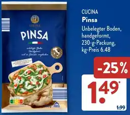 Aldi Süd CUCINA Pinsa Angebot