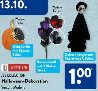 Aldi Süd JES COLLECTION Halloween-Dekoration Angebot