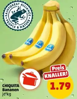 PENNY CHIQUITA Bananen Angebot