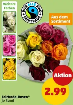 PENNY Fairtrade-Rosen Angebot