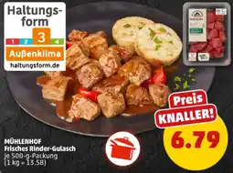 PENNY MÜHLENHOF Frisches Rinder-Gulasch Angebot