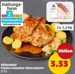 PENNY MÜHLENHOF Frisches Schweine-Hintereisbein Angebot
