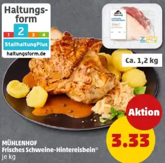 PENNY MÜHLENHOF Frisches Schweine-Hintereisbein Angebot