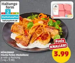PENNY MÜHLENHOF Frische Puten-Medaillons Angebot