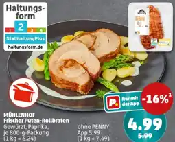 PENNY MÜHLENHOF Frischer Puten-Rollbraten Angebot