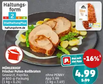 PENNY MÜHLENHOF Frischer Puten-Rollbraten Angebot