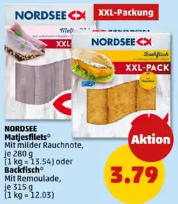 PENNY NORDSEE Matjesfilets oder Backfisch Angebot
