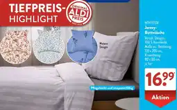 Aldi Süd NOVITESSE Jersey Bettwäsche Angebot