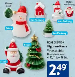 Aldi Süd HOME CREATION Figuren-Kerze Angebot