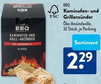 Aldi Süd BBQ Kaminofen- und Grillanzünder Angebot