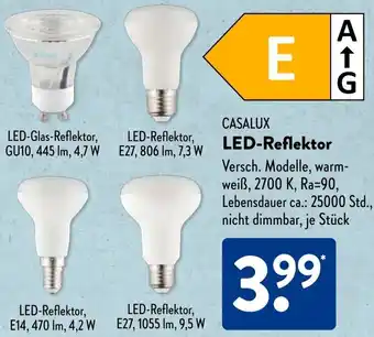 Aldi Süd CASALUX LED-Reflektor Angebot