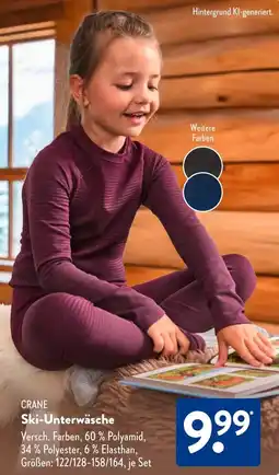 Aldi Süd CRANE Ski-Unterwäsche Angebot