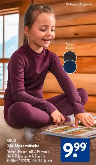 Aldi Süd CRANE Ski-Unterwäsche Angebot