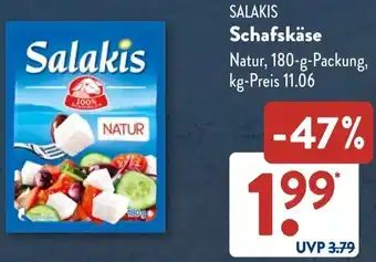 Aldi Süd SALAKIS Schafskäse Angebot