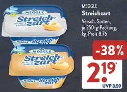 Aldi Süd MEGGLE Streichzart Angebot