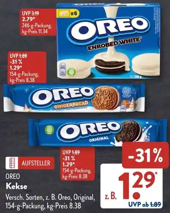 Aldi Süd OREO Kekse Angebot