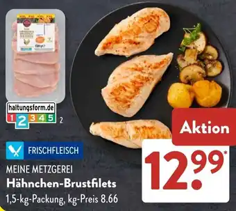 Aldi Süd MEINE METZGEREI Hähnchen-Brustfilets Angebot