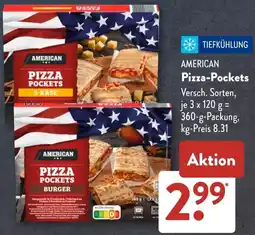 Aldi Süd AMERICAN Pizza-Pockets Angebot
