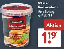 Aldi Süd AMERICAN Röstzwiebeln Angebot