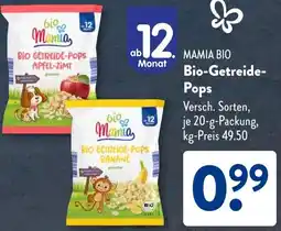 Aldi Süd MAMIA BIO Bio-Getreide Pops Angebot