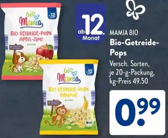 Aldi Süd MAMIA BIO Bio-Getreide Pops Angebot
