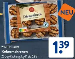 Aldi Süd WINTERTRAUM Kokosmakronen Angebot