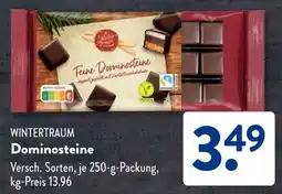 Aldi Süd WINTERTRAUM Dominosteine Angebot