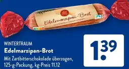 Aldi Süd WINTERTRAUM Edelmarzipan-Brot Angebot