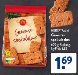 Aldi Süd WINTERTRAUM Gewürzspekulatius Angebot