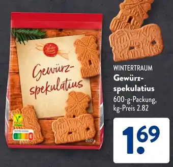 Aldi Süd WINTERTRAUM Gewürzspekulatius Angebot