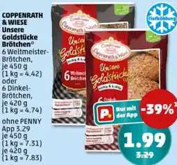 PENNY COPPENRATH & WIESE Unsere Goldstücke Brötchen Angebot