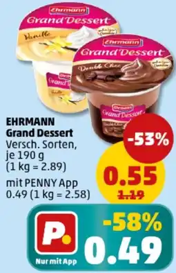 PENNY EHRMANN Grand Dessert Angebot