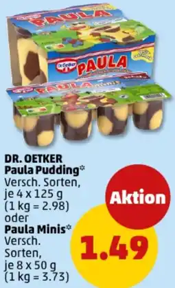 PENNY DR. OETKER Paula Pudding oder Paula Minis Angebot