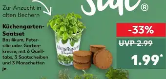 Kaufland Küchengarten Saatset Angebot