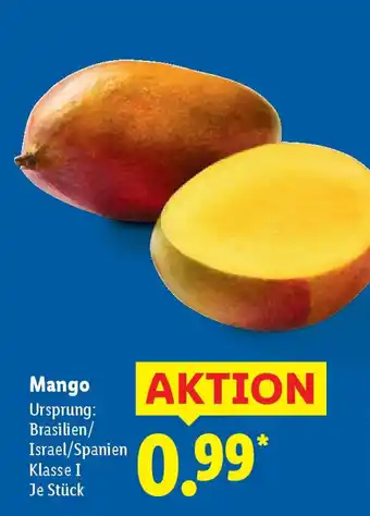 Lidl Mango Angebot