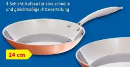 Lidl Silvercrest Pfanne Kupfer, 24 cm Angebot