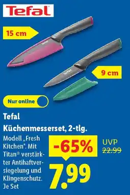 Lidl Tefal Küchenmesserset, 2-tlg. Angebot