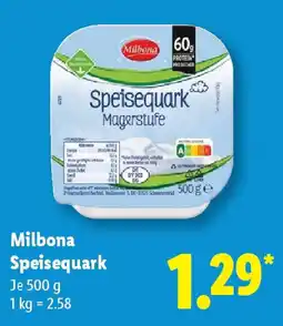 Lidl Milbona Speisequark Angebot