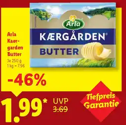 Lidl Arla Kaer- garden Butter Angebot