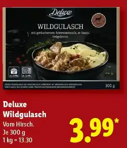Lidl Deluxe Wildgulasch Angebot