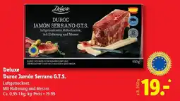 Lidl Deluxe Duroc Jamón Serrano G.T.S. Angebot