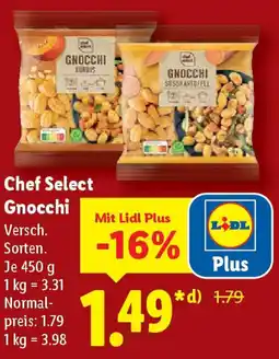 Lidl Chef Select Gnocchi Angebot