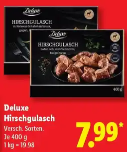 Lidl Deluxe Hirschgulasch Angebot