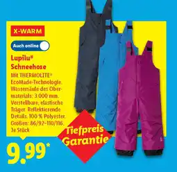 Lidl Lupilu Schneehose Angebot