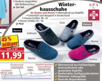 Norma Winterhausschuhe Angebot
