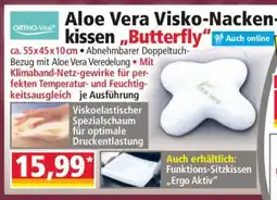 Norma Aloe Vera Visko-Nacken-kissen „Butterfly“ Angebot