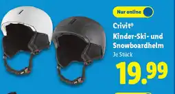 Lidl Crivit Kinder-Ski- und Snowboardhelm Angebot