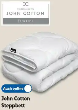 Lidl John Cotton Steppbett ca. 135x220 cm Angebot