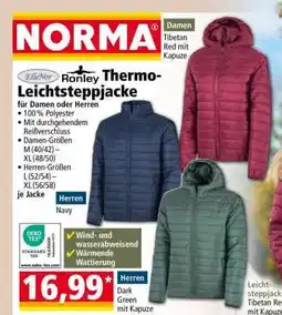 Norma Ronley Thermo-Leichtsteppjacke Angebot